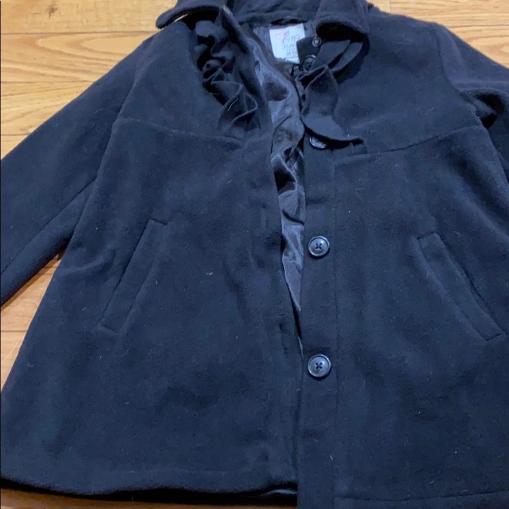 Children’s Place size 7/8 dress coat black